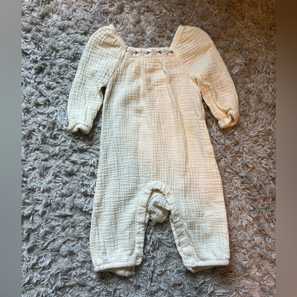 Cozy Cream Kids One Piece